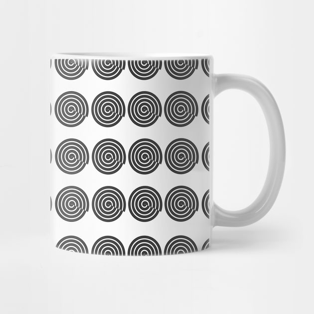 Black and white SPIRAL Patterns by Design to express